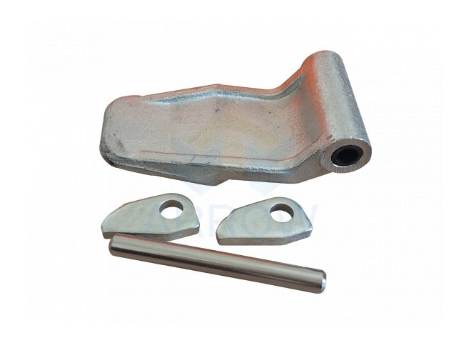 HOJA DE BISAGRA CON PIN Y OREJA